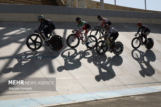 Iran women's track cycling competitions held in Tehran
