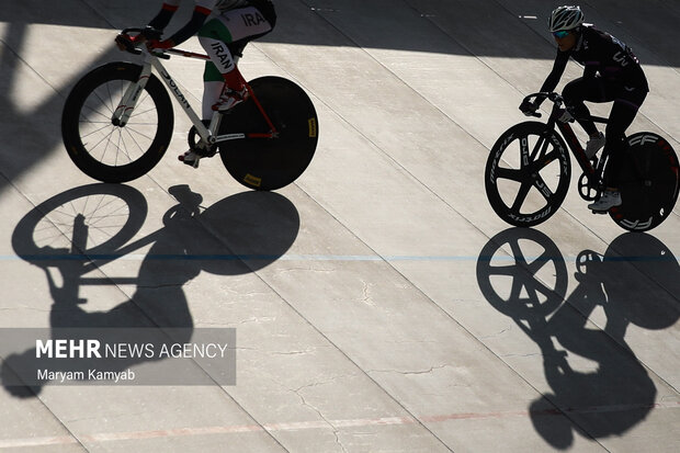 Iran women's track cycling competitions held in Tehran
