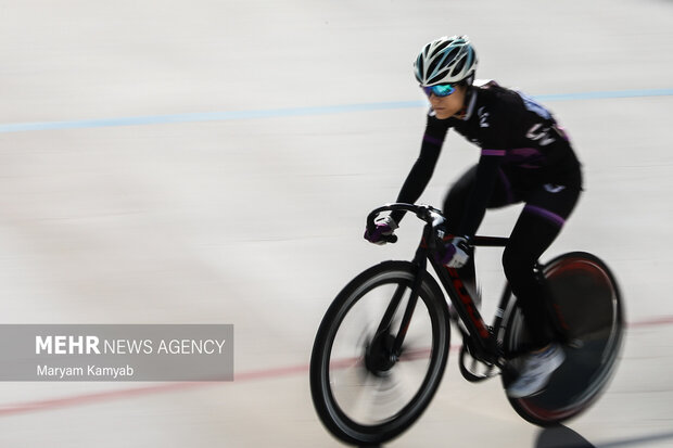 Iran women's track cycling competitions held in Tehran
