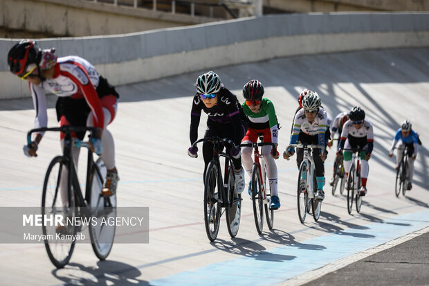 Iran women's track cycling competitions held in Tehran
