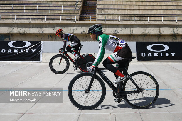 Iran women's track cycling competitions held in Tehran
