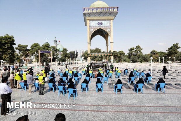 اعزام خدام موکب علی بن موسی الرضا گلستان به کربلا