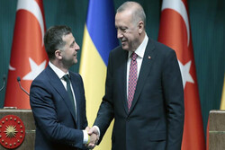 زلنسکی و اردوغان با یکدیگر دیدار کردند