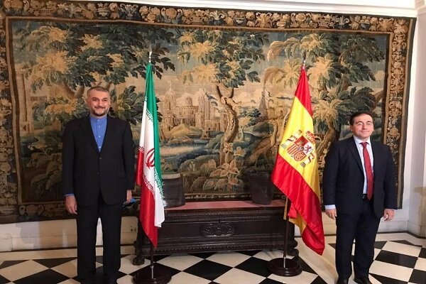 Iran, Spain FMs discuss ties, Afghanistan, Iran-EU relations 