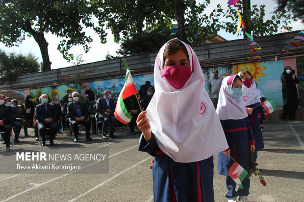 Start of new school year in Iran by Ghalibaf