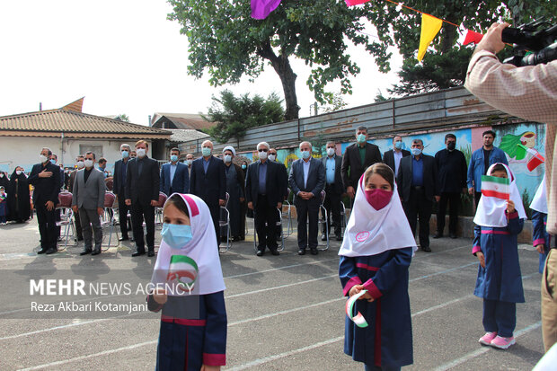 Start of new school year in Iran by Ghalibaf