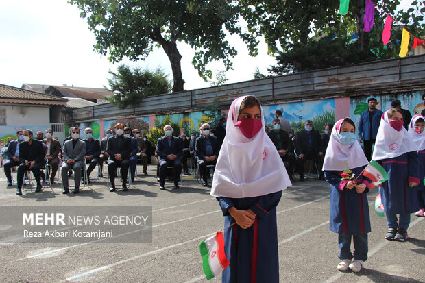 Start of new school year in Iran by Ghalibaf