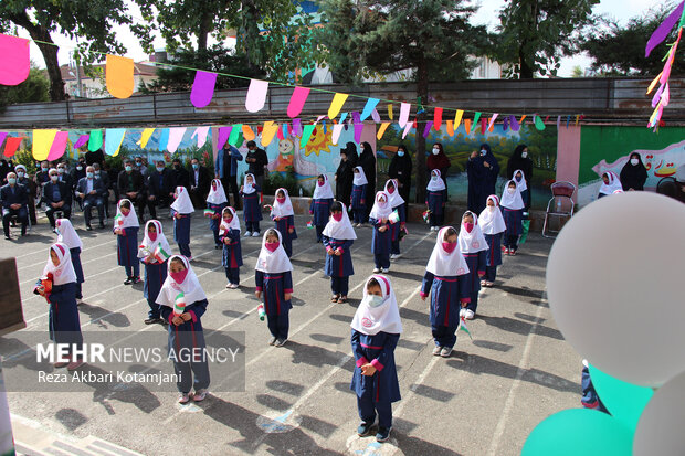 Start of new school year in Iran by Ghalibaf