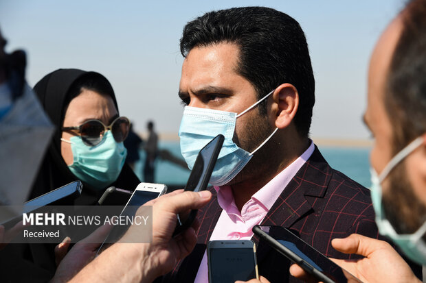 بازدید خبرنگاران و اصحاب رسانه از بندر امام خمینی (ره)