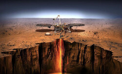 لندر ناسا زلزله ۹۰ دقیقه ای در مریخ را ثبت کرد