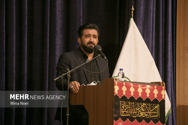مراسم اختتامیه کنگره ملی شعر اربعین در تبریز