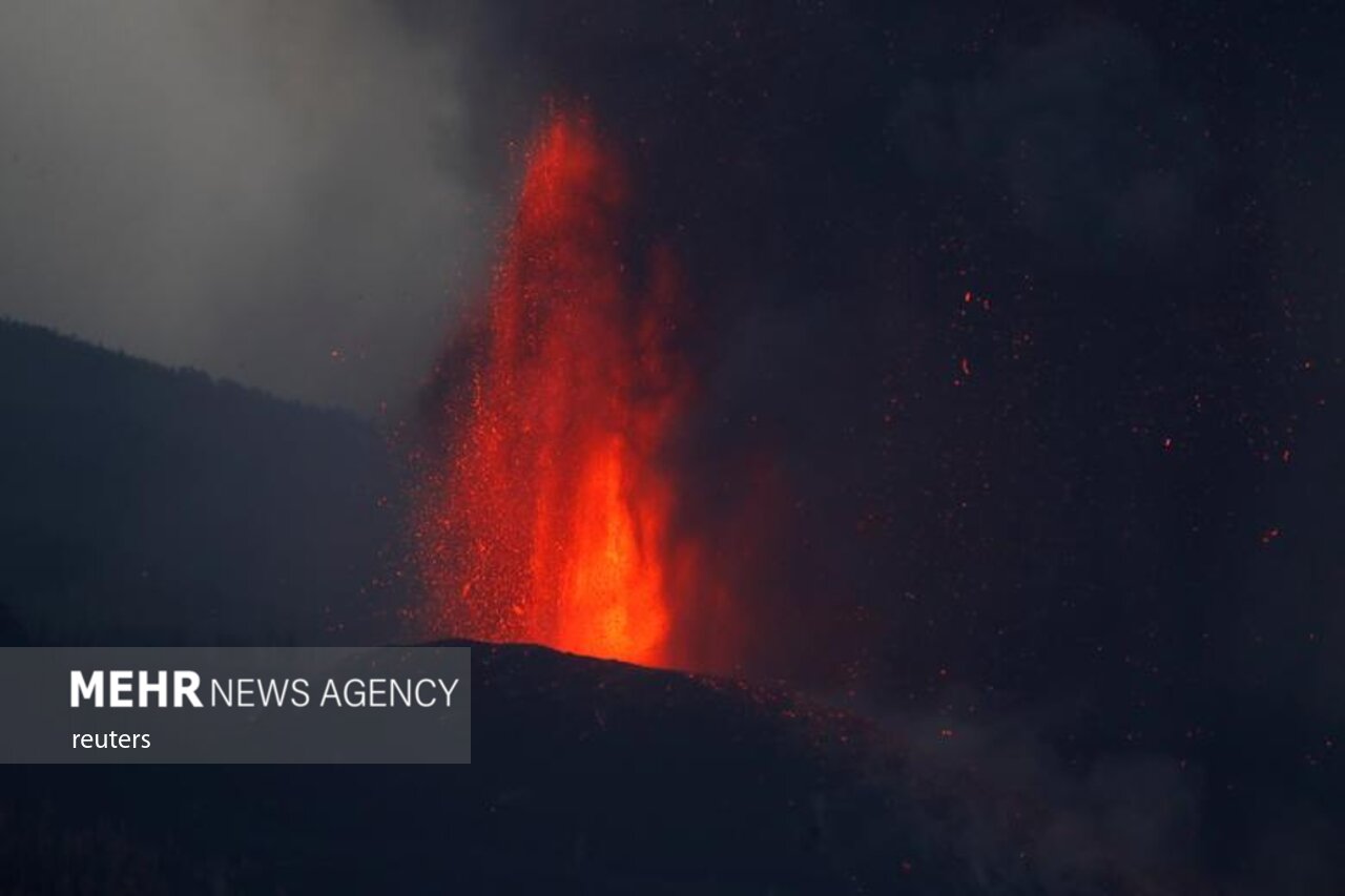 فوران آتشفشان Kilauea در هاوایی