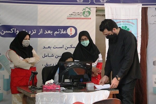 هلال احمر شهر یزد ۱۵ هزار نفر را علیه کرونا واکسینه کرد