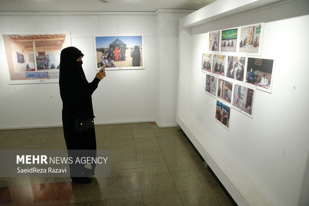 Inauguration of art exhibition of Ashura mourning 