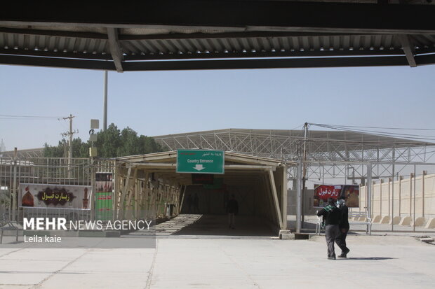 آخرین وضعیت پایانه مرزی مهران
