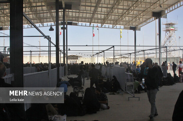 آخرین وضعیت پایانه مرزی مهران