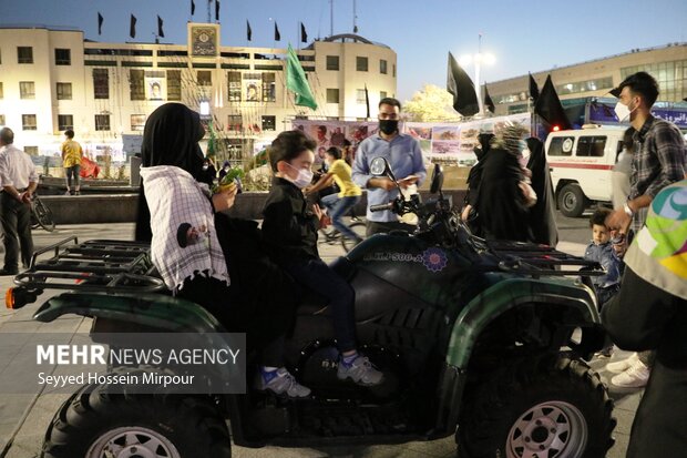 Commemorating Sacred Defense in Mashhad