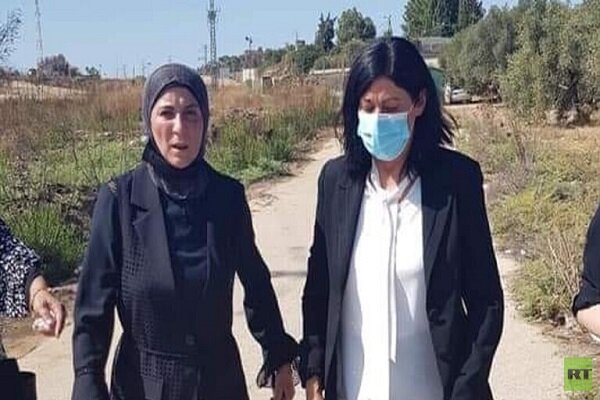 خالده جرار نماینده زن اسیر فلسطینی آزاد شد