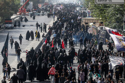 People of Tehran hold Arbaeen ceremonies