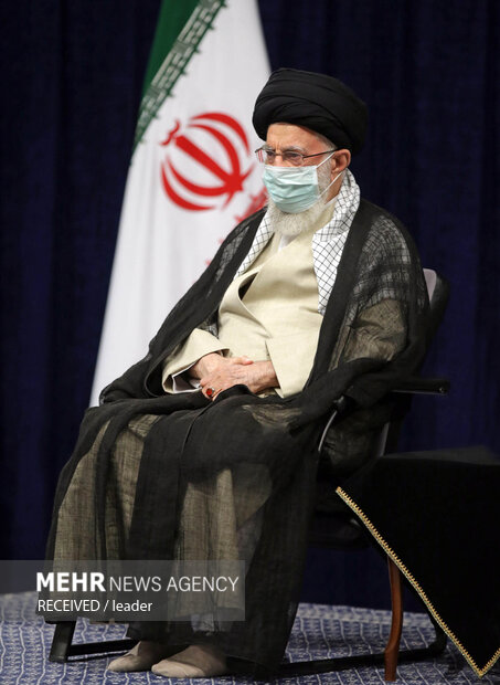 Leader at recitation ceremony of Arbaeen supplications
