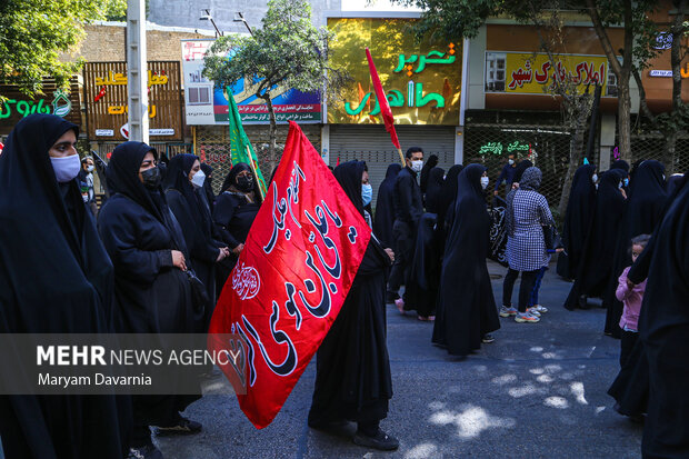 مراسم عزاداری جاماندگان اربعین حسینی در بجنورد‎‎