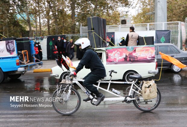 راهپیمایی جاماندگان اربعین در مشهد