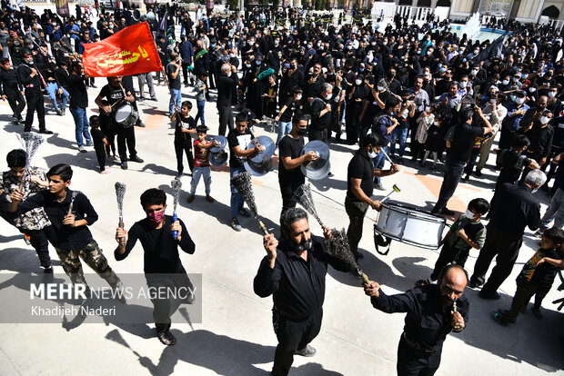 راهپیمایی جاماندگان اربعین در اصفهان