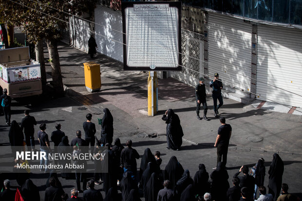 مراسم راهپیمایی جاماندگان اربعین حسینی(ع) در تهران-۲