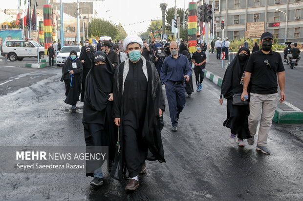 People of Tehran hold Arbaeen ceremonies
