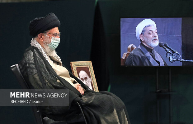مراسم عزاداری اربعین حسینی در حضور رهبر  معظم انقلاب