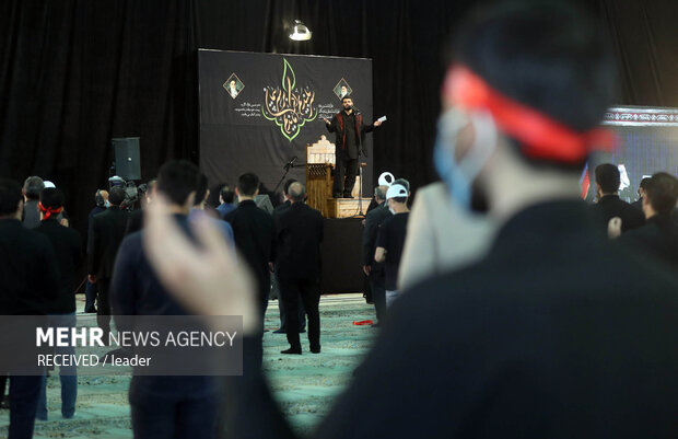مراسم عزاداری اربعین حسینی در حضور رهبر  معظم انقلاب