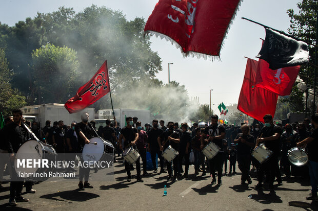 مراسم راهپیمایی جاماندگان اربعین حسینی(ع) در تهران-6