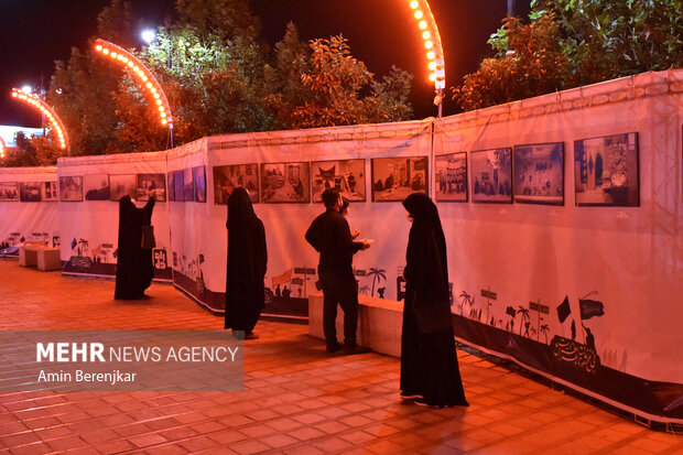 نمایشگاه آثار نخستین سوگواره ملی عکس «راه دل» در شیراز