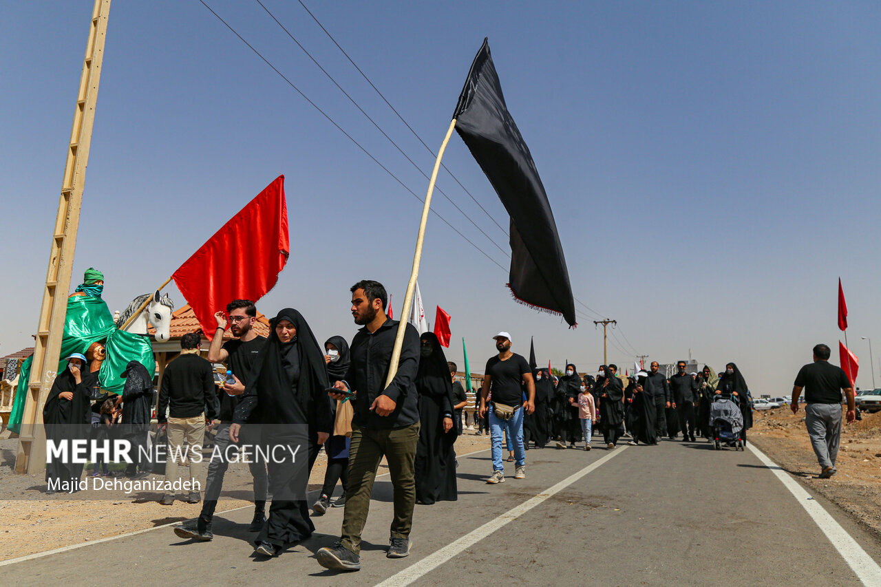 ایران بھر میں عاشقان حسینی کا اربعین مارچ