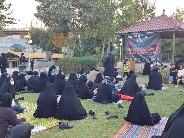 گردهمایی «بانوان دلسوخته در فراق مشایه» در شیراز برگزار شد