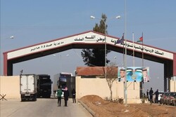 یک گذرگاه مرزی میان اردن و سوریه بازگشایی شد