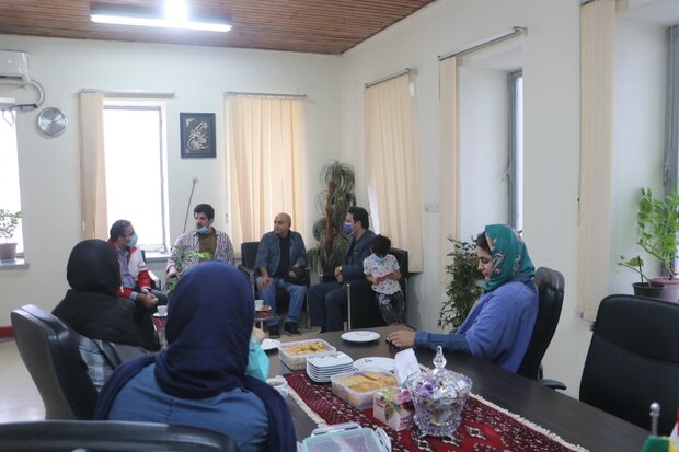 کمک میلیاردی خیریه خادمان علی بن ابی طالب به هلال احمر گلستان