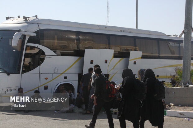 ۳۸ هزار زائر اربعین از مرز مهران وارد کشور شدند