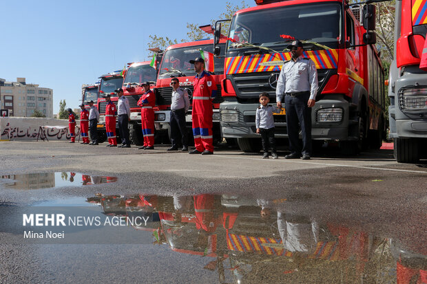حضور ۱۵۰ آتش نشان برای حفظ ایمنی راهپیمایی روز قدس در پایتخت