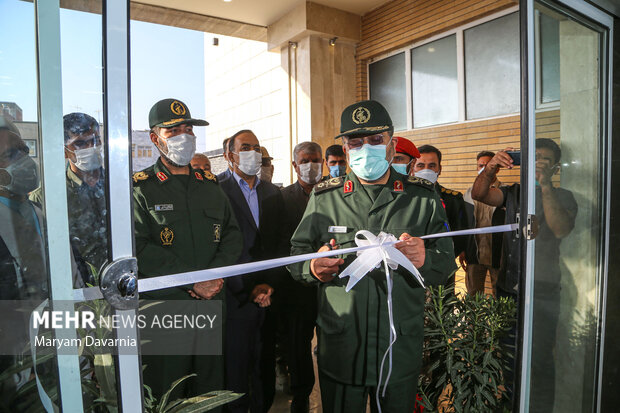 افتتاح مرکز آبی درمانی باحضور سردار سلیمانی در بجنورد