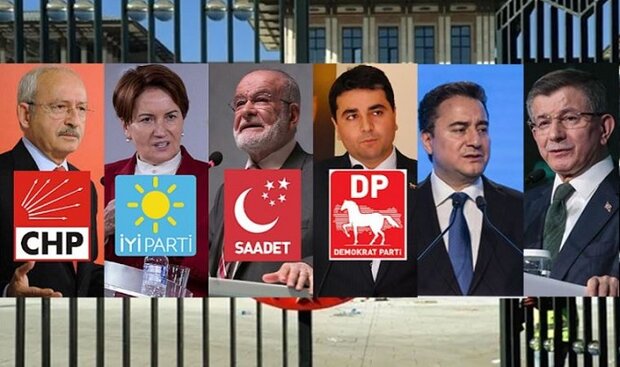 Türkiye'de 6 parti lideri ilk kez bir araya geliyor