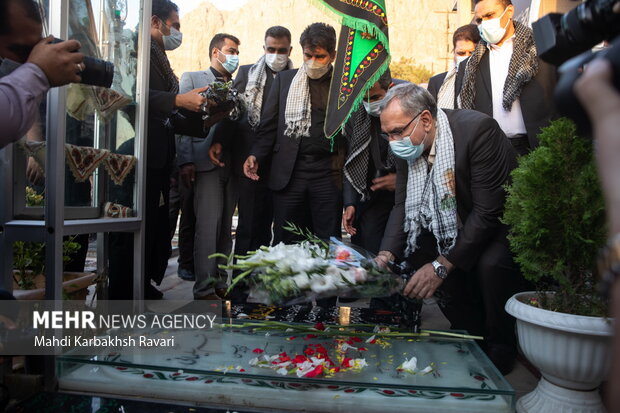 سفر بهرام عین اللهی وزیر بهداشت به کرمان