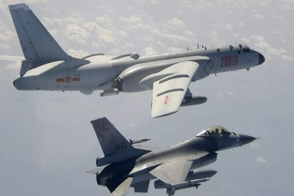 تایوان مدعی شناسایی ۱۰۰ جنگنده نظامی چین شد!