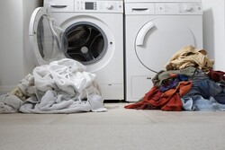 علت چروک شدن البسه در ماشین لباسشویی