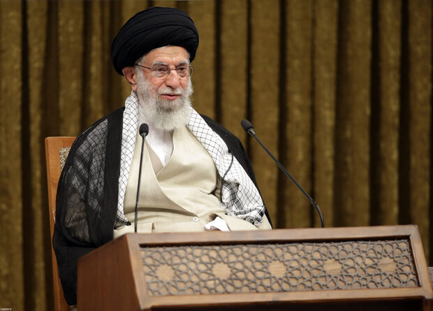 سخنرانی رهبر انقلاب در جمع میهمانان کنفراس وحدت اسلامی آغاز شد