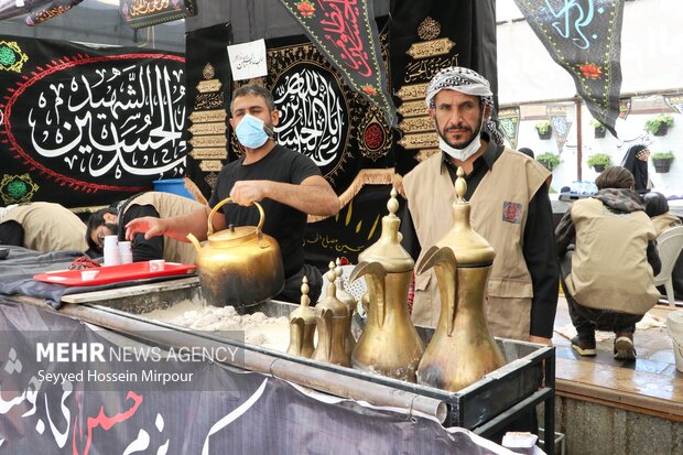 مواکب آرام ، آرام جان می گیرند