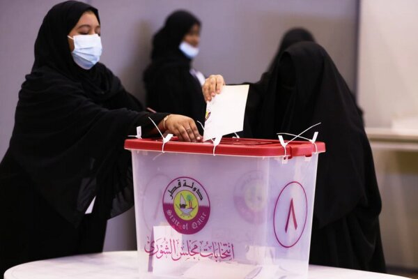 نرخ مشارکت در نخستین انتخابات شورای مشورتی قطر ۶۳.۵ درصد اعلام شد