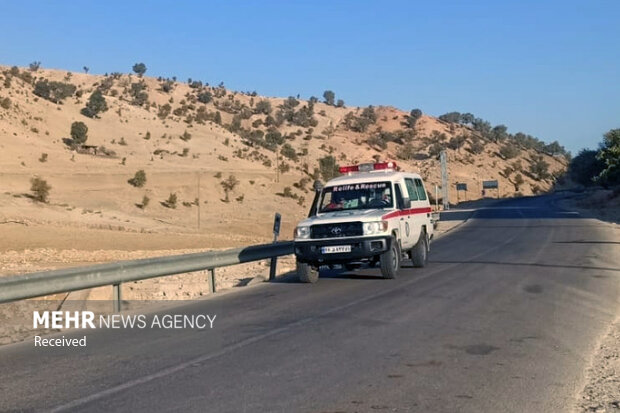 İran'daki deprem bölgesinden kareler