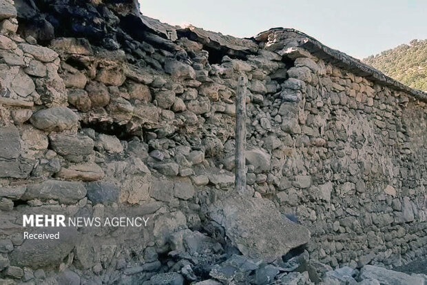 İran'daki deprem bölgesinden kareler