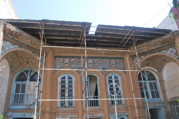 خانه تاریخی معینی در شهر زنجان مرمت می‌شود